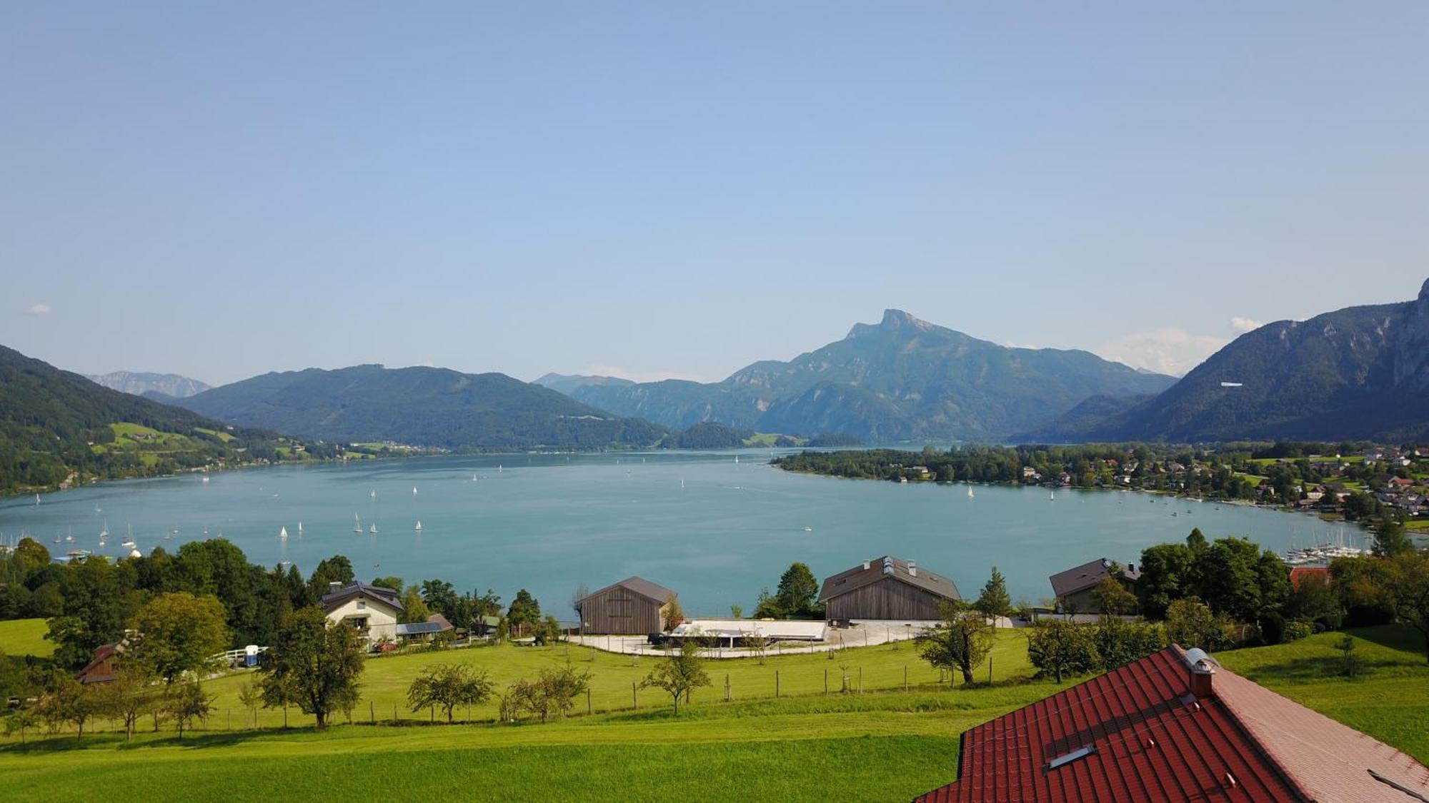 Pension Strobl Mondsee Bagian luar foto