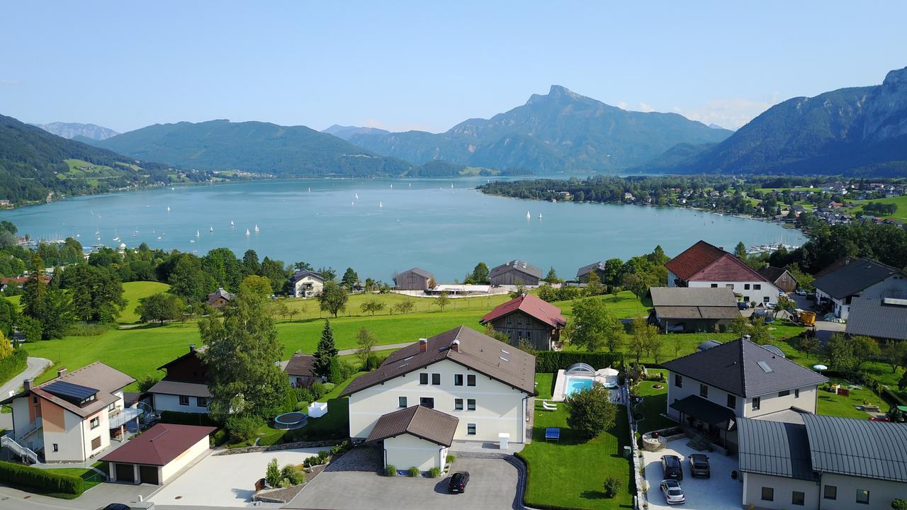 Pension Strobl Mondsee Bagian luar foto
